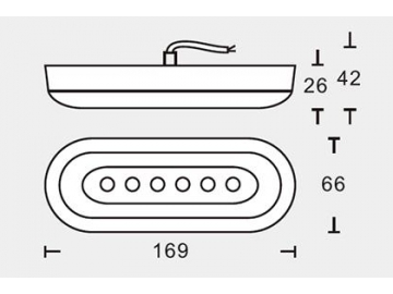 Barra de luz LED sumergible de alta potencia SC-G106