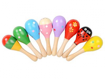 Maracas de madera