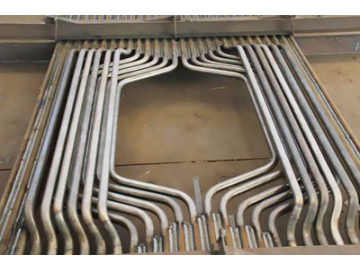 Pared de membranas para sistemas de calderas industriales