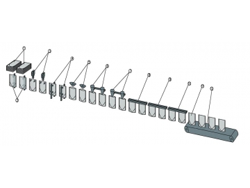 Envasadora para bolsas prefabricadas JDG-180D/240D