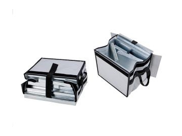 Caja con aislamiento por vacío, contenedor isotérmico plegable