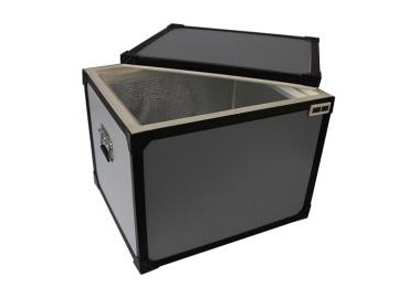 Caja con aislamiento por vacío, contenedor isotérmico combinado