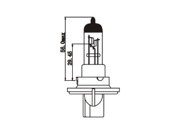 Lámpara para faros de automóvil H13 (9008)