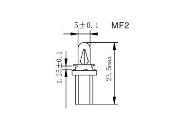 Bombilla para panel de instrumentos MF1,2,3,4