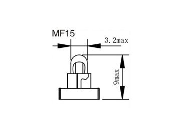 Luces para tablero de instrumentos MF15,16, 20, 21, 22