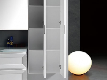 Mueble de Baño, Moderno con Mueble Lateral Suspendido - IL1555GS