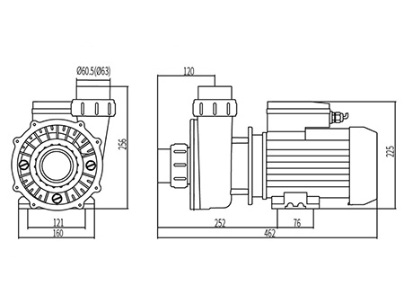 Bomba para SPA, DXD-330A