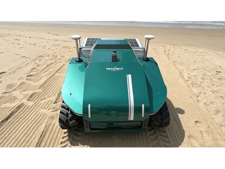 Robot limpiador de playa