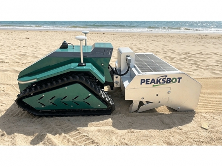 Robot limpiador de playa