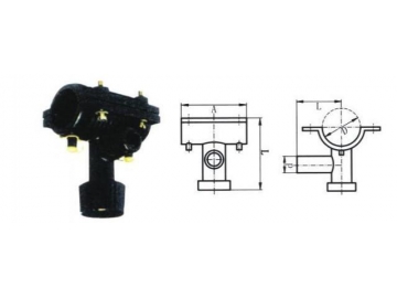 Accesorios de electrofusión, accesorios para tuberías HDPE para gas