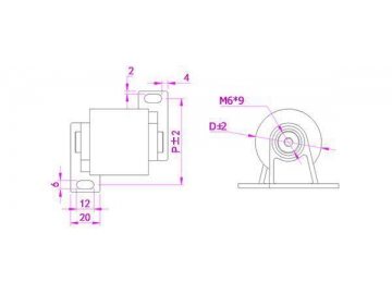 Capacitor de polipropileno metalizado MKP-GW