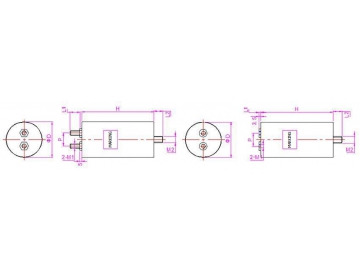 Capacitor de polipropileno metalizado con filtro MKP-DP