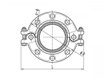 Brida ranurada PN16