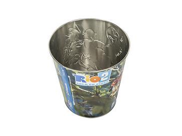 Envase de lata para palomitas