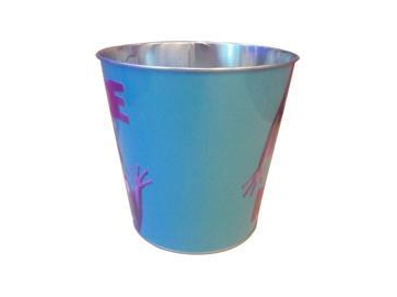 Envase de lata para palomitas