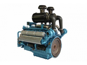 Motor diesel de doce cilindros 680KW SYG266TAD68