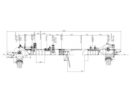 Línea de Corte Longitudinal(0.4-2.0)mm, (0.5-3.0)mm, (0.6-4.0)mm