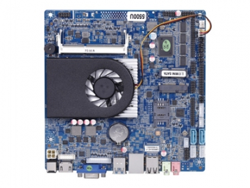 Placa madre Mini-ITX QM9400/QM9500, Procesadores Intel 4ta/5ta Gen Haswell/Broadwell, Potencia DC