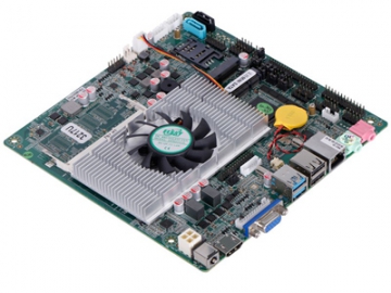 Placa madre Mini-ITX 1037F/2117F, Procesadores Intel® Celeron/Pentium, Potencia DC