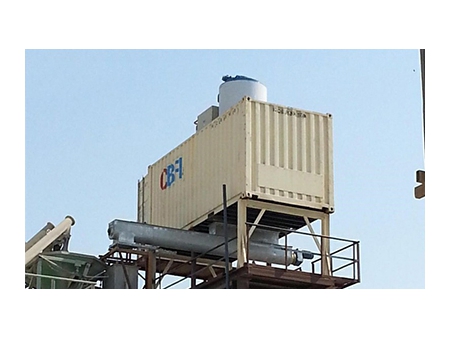 Qatar--Sistema de hielo en escamas de refrigeración de hormigón de 30 toneladas