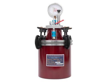 Medidor de aire de concreto