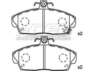 Pastillas de Freno para Vehículos de Pasajeros Honda
