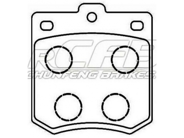 Pastillas de Freno para Vehículos de Pasajeros Isuzu