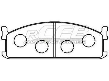 Pastillas de Freno para Vehículos de Pasajeros Isuzu