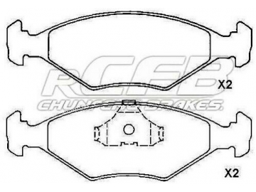 Pastillas de Freno para Vehículos de Pasajeros FITA