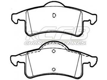 Pastillas de Freno para Vehículos de Pasajeros JEEP