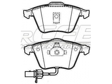 Pastillas de Freno para Vehículos de Pasajeros Audi