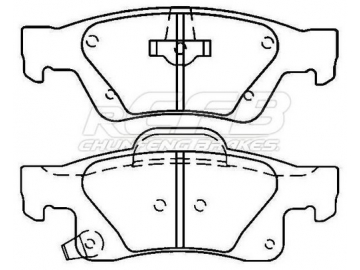 Pastillas de Freno para Vehículos de Pasajeros JEEP