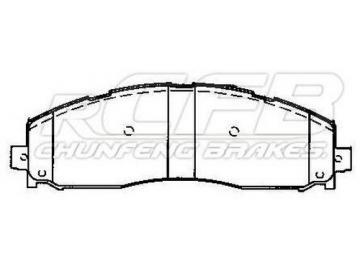 Pastillas de Freno para Vehículos Comerciales Ford