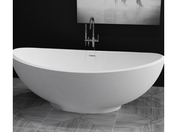 Bañera PS-8803 (bañera freestanding de piedra artificial)