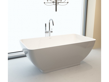 Bañera PS-8805 (superficie sólida de piedra artificial)
