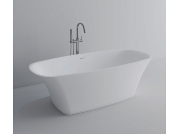 Bañera PS-8808 (bañera freestanding de piedra artificial)