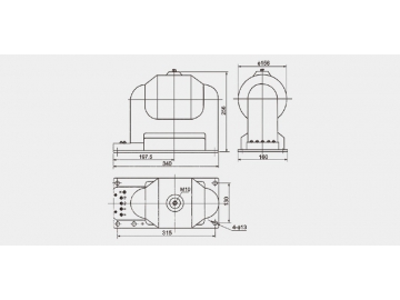 Transformador de media tensión para exterior, JDZX9-6/10