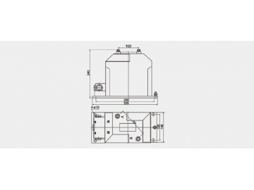 Transformador de media tensión para exterior, JDZ10-10