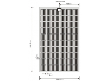 Panel solar monocristalino LY60MF