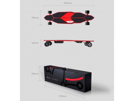 Skate eléctrico/Skateboard eléctrico UEB203A