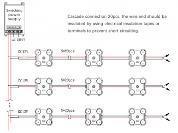 Módulo LED, retroalimentación MBX304B (1.8W)