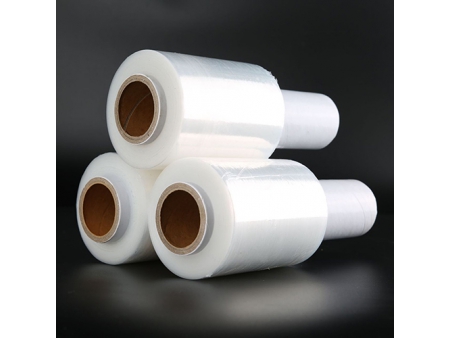 Rebobinadora cortadora de película estirable dúplex (corte automático)