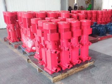 Bomba vertical multietapa, Serie PVF