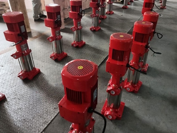 Bomba vertical multietapa, Serie PVF