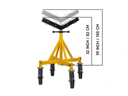 Soporte de tubería tipo jack (elevador), H405