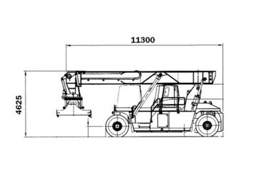 Apilador de contenedores, FK11-1510T