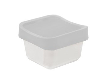 Contenedor con tapa y cuchara de plástico IML de 100ml, CX044