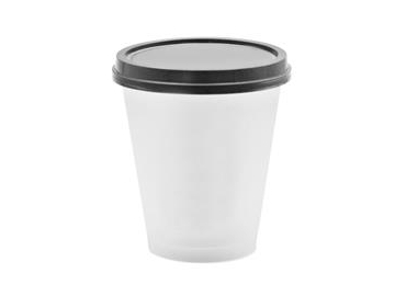 Vaso con tapa IML (etiquetado con caracteres chinos)