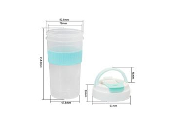 Vaso con tapa IML de 500ml, CX109