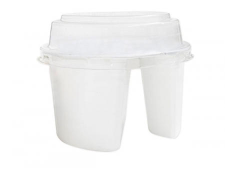 Vaso dividido IML de 120ml, CX036